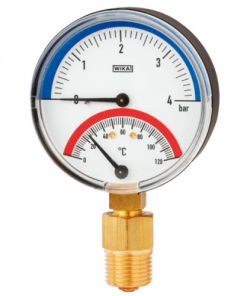 Bimetall-Thermomanometer - đồng hồ nhiệt độ Wika