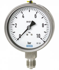 Bourdon tube pressure gauge
