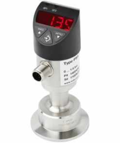 Electronic pressure switch with LED display